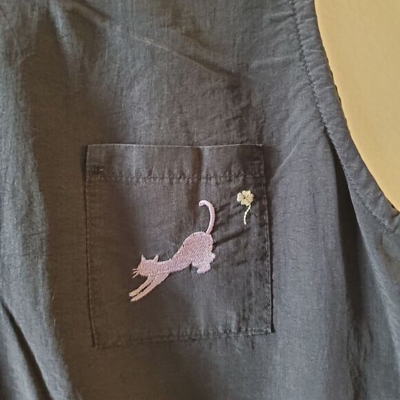 Infinity Cat Carrier Vest Top Shirt S To M Fit See Measurements Fleece Lined - Picture 2 of 9